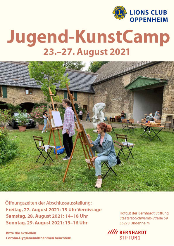 Jugend KunstCamp Bernhardt Stiftung